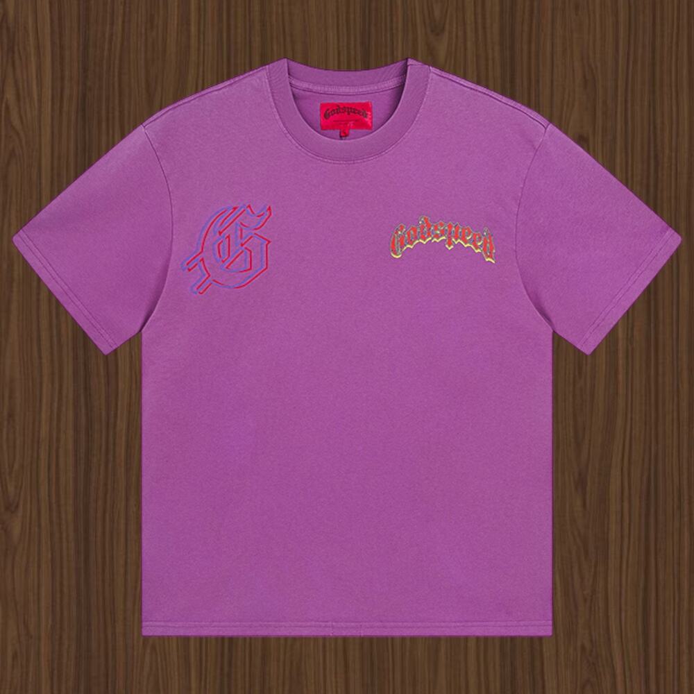 Godspeed Men's Purple Short Sleeve
